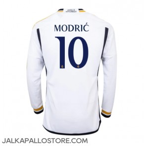 Real Madrid Luka Modric #10 Kotipaita 2023-24 Pitkähihainen
